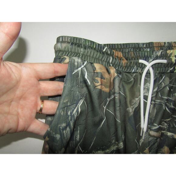 Camo Lounge Pajama Pants Elastic Waist Pockets Hunting sz S/M Outdoor Sporty - Picture 3 of 5